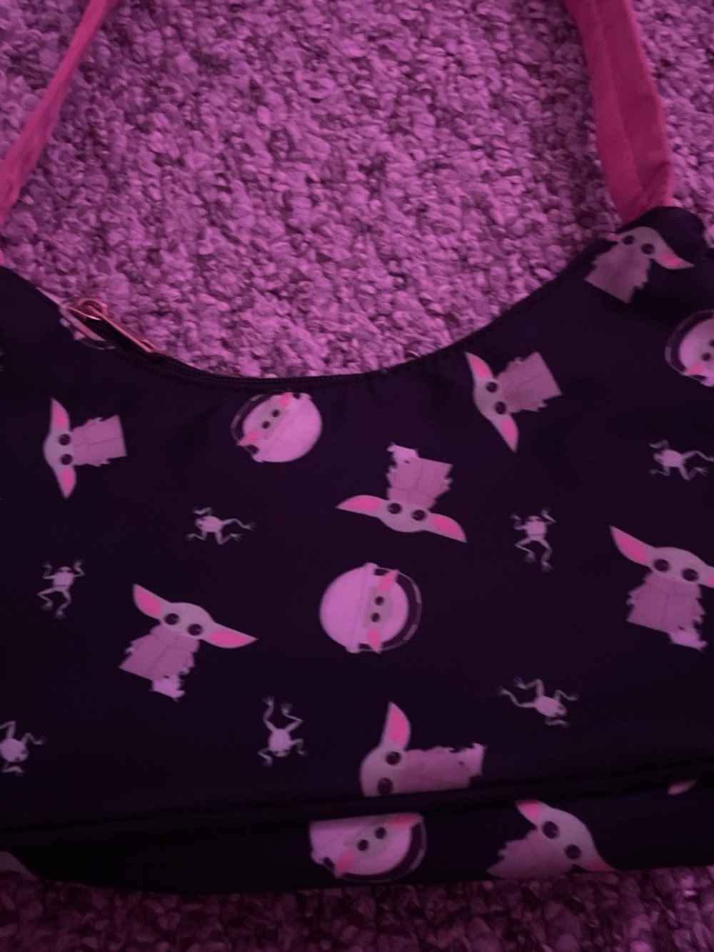 Baby yoda purse